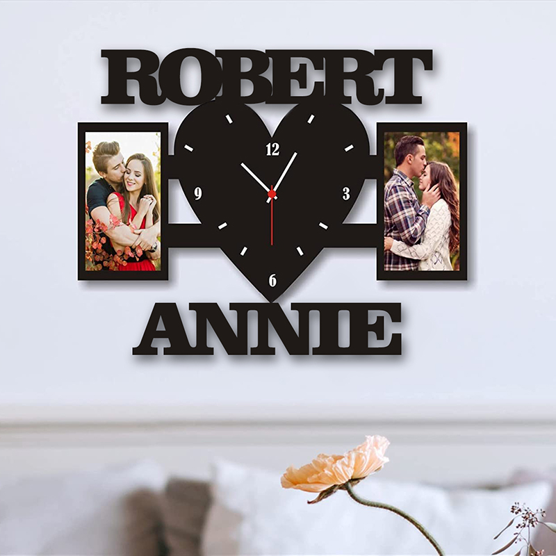 Wall Decor & Clocks, Combo Offer 2 Mini Customized Photo Frame